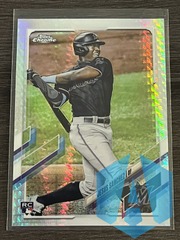 2021 Topps Chrome Jesus Sanchez RC #101 Prism Rookie Miami Marlins